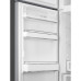 Külmik smeg, 50-ndate stiil, 172 cm, 222/72 l, 34 db, vasak, mehaaniline juhtimine, hõbedane