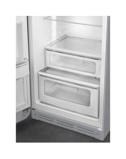 Külmik smeg, 50-ndate stiil, 172 cm, 222/72 l, 34 db, vasak, mehaaniline juhtimine, hõbedane-foto7