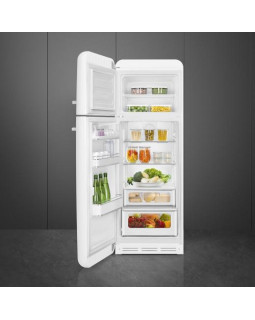 Külmik smeg, 50-ndate stiil, 172 cm, 222/72 l, 34 db, mehaaniline, vasak, valge-foto2