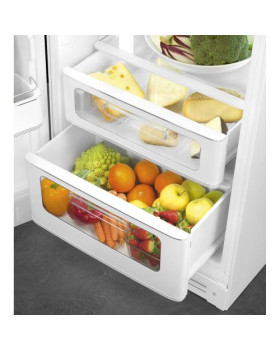 Külmik smeg, 50-ndate stiil, 172 cm, 222/72 l, 34 db, mehaaniline, vasak, valge-foto6