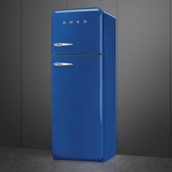 Külmik smeg, 50-ndate stiil, 172 cm, 222/72 l, 34 db, sinine