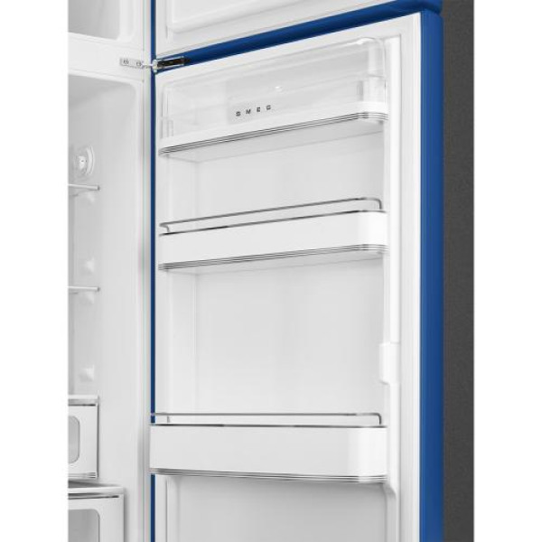 Külmik smeg, 50-ndate stiil, 172 cm, 222/72 l, 34 db, sinine