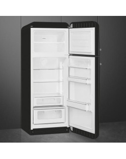 Külmik smeg, 50-ndate stiil, 172 cm, 222/72 l, 34 db, mehaaniline, parem, must-foto2