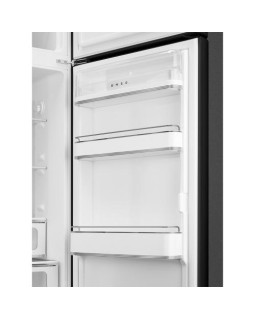 Külmik smeg, 50-ndate stiil, 172 cm, 222/72 l, 34 db, mehaaniline, parem, must-foto6