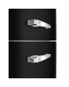 Külmik smeg, 50-ndate stiil, 172 cm, 222/72 l, 34 db, mehaaniline, parem, must-foto3