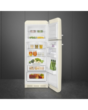 Külmik smeg, 50-ndate stiil, 172 cm, 222/72 l, 37 db, mehaaniline, parem, kreem-foto2