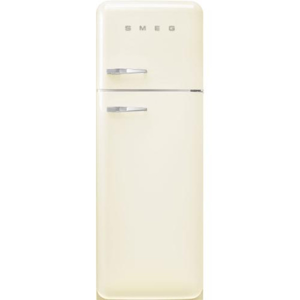 Külmik smeg, 50-ndate stiil, 172 cm, 222/72 l, 34 db, mehaaniline, parem, kreem