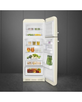 Külmik smeg, 50-ndate stiil, 172 cm, 222/72 l, 34 db, mehaaniline, parem, kreem-foto5