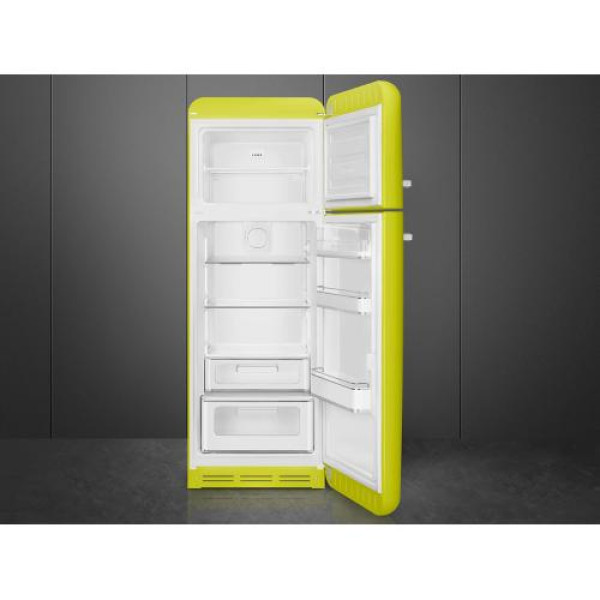 Külmik smeg, 50-ndate stiil, 172 cm,  222/72 l, 34 db, laimiroheline