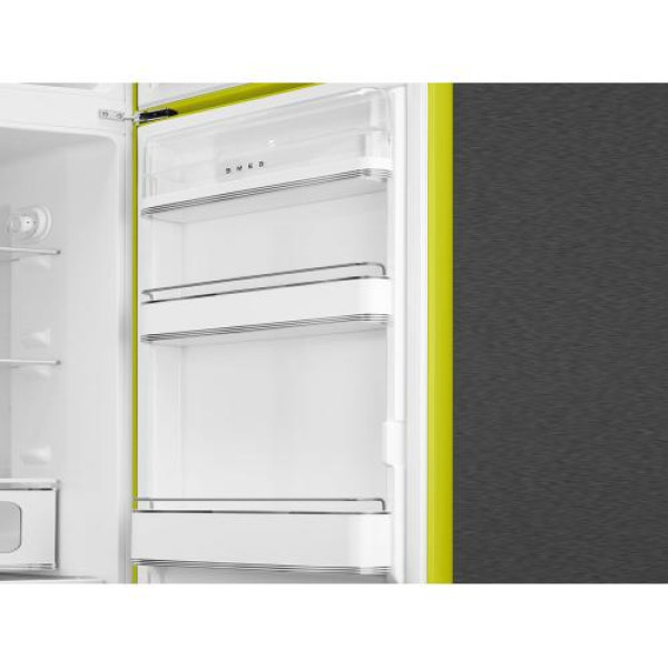 Külmik smeg, 50-ndate stiil, 172 cm,  222/72 l, 34 db, laimiroheline