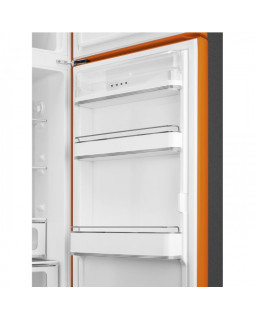 Külmik smeg, 50-ndate stiil, 172 cm, 222/72 l, 37 db, mehaaniline, parem, oranž-foto4