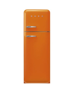 Külmik smeg, 50-ndate stiil, 172 cm, 222/72 l, 34 db, mehaaniline, parem, oranž Külmik smeg, 50-ndate stiil, 172 cm, 222/72 l, 34 db, mehaaniline, parem, oranž