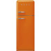 Külmik smeg, 50-ndate stiil, 172 cm, 222/72 l, 34 db, mehaaniline, parem, oranž
