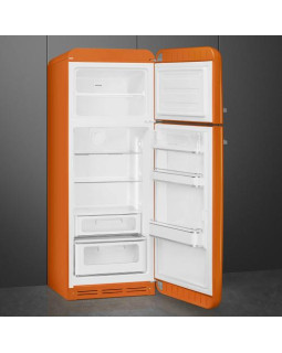 Külmik smeg, 50-ndate stiil, 172 cm, 222/72 l, 34 db, mehaaniline, parem, oranž-foto2