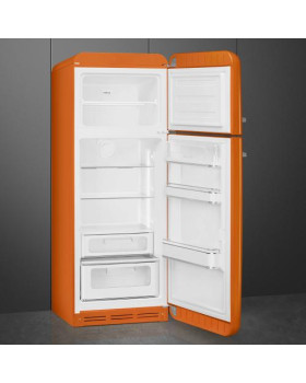 Külmik smeg, 50-ndate stiil, 172 cm, 222/72 l, 34 db, mehaaniline, parem, oranž-foto2