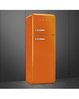 Külmik smeg, 50-ndate stiil, 172 cm, 222/72 l, 34 db, mehaaniline, parem, oranž-foto3