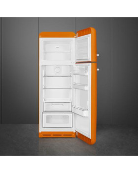 Külmik smeg, 50-ndate stiil, 172 cm, 222/72 l, 34 db, mehaaniline, parem, oranž-foto6