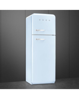 Külmik smeg, 50-ndate stiil, 172 cm, 222/72 l, 34 db, mehaaniline, parem, pastellsinine-foto10
