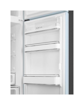 Külmik smeg, 50-ndate stiil, 172 cm, 222/72 l, 34 db, mehaaniline, parem, pastellsinine-foto6