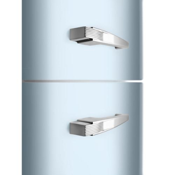 Külmik smeg, 50-ndate stiil, 172 cm, 222/72 l, 34 db, mehaaniline, parem, pastellsinine