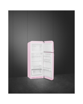 Külmik smeg, 50-ndate stiil, 172 cm, 222/72 l, 37 db, parem, mehaaniline juhtimine, pastellroosa-foto2