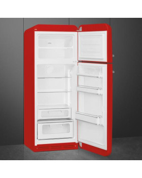 Külmik smeg, 50-ndate stiil, 172 cm, 222/72 l, 34 db, mehaaniline, parem, punane-foto2