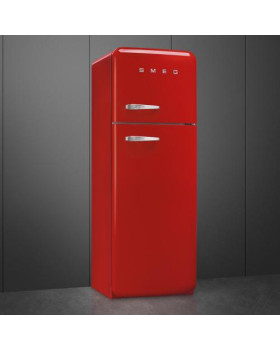 Külmik smeg, 50-ndate stiil, 172 cm, 222/72 l, 34 db, mehaaniline, parem, punane-foto10