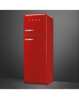 Külmik smeg, 50-ndate stiil, 172 cm, 222/72 l, 34 db, mehaaniline, parem, punane-foto9
