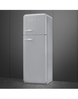 Külmik smeg, 50-ndate stiil, 172 cm, 222/72 l, 34 db, parem, mehaaniline juhtimine, hõbedane-foto3