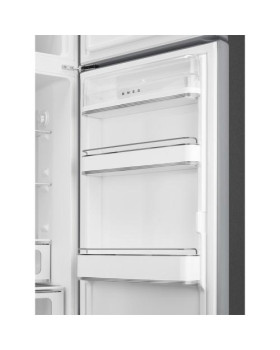 Külmik smeg, 50-ndate stiil, 172 cm, 222/72 l, 34 db, parem, mehaaniline juhtimine, hõbedane-foto6