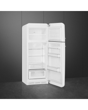 Külmik smeg, 50-ndate stiil, 172 cm, 222/72 l, 37 db, mehaaniline, parem, valge-foto2