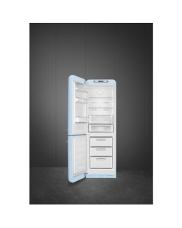 Külmik smeg, 50-ndate stiil, nofrost, 196 cm, 234/97 l, 37 db, elektrooniline juhtimine, pastellsinine-foto2