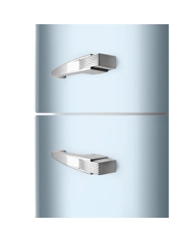 Külmik smeg, 50-ndate stiil, nofrost, 196 cm, 234/97 l, 35 db, elektrooniline juhtimine, pastellsinine-foto8