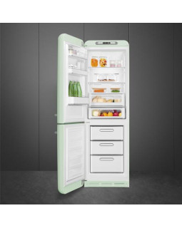 Külmik smeg, 50-ndate stiil, 196 cm, 234/97 l, 35 db, elektrooniline juhtimine, nofrost, pastellroheline-foto10