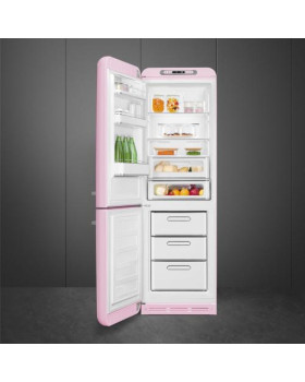 Külmik smeg, 50-ndate stiil, nofrost, 196 cm, 234/97 l, 35 db, elektrooniline juhtimine, pastellroosa-foto10