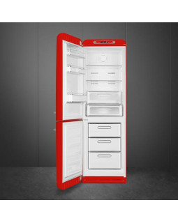 Külmik smeg, 50-ndate stiil, nofrost, 196 cm, 234/97 l, 35 db, elektrooniline juhtimine, punane-foto7