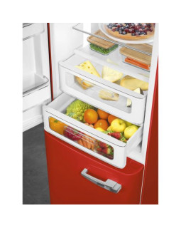Külmik smeg, 50-ndate stiil, nofrost, 196 cm, 234/97 l, 35 db, elektrooniline juhtimine, punane-foto5