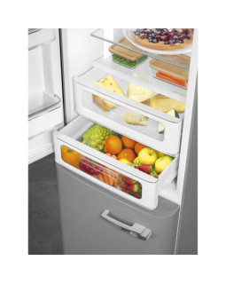 Külmik smeg, 50-ndate stiil, nofrost, 196 cm, 234/97 l, 35 db, elektrooniline juhtimine, hõbedane-foto5