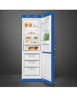 Külmik smeg, 50-ndate stiil, nofrost, 196 cm, 234/97 l, 35 db, elektrooniline juhtimine, sinine-foto6