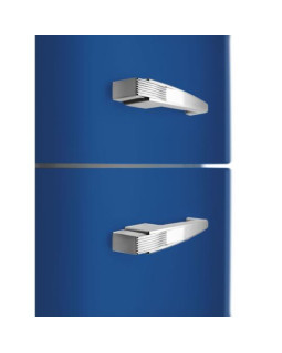 Külmik smeg, 50-ndate stiil, nofrost, 196 cm, 234/97 l, 35 db, elektrooniline juhtimine, sinine-foto4