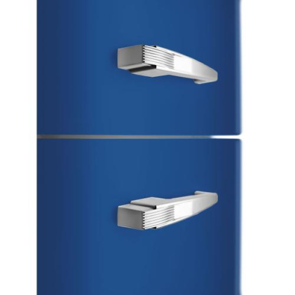 Külmik smeg, 50-ndate stiil, nofrost, 196 cm, 234/97 l, 35 db, elektrooniline juhtimine, sinine