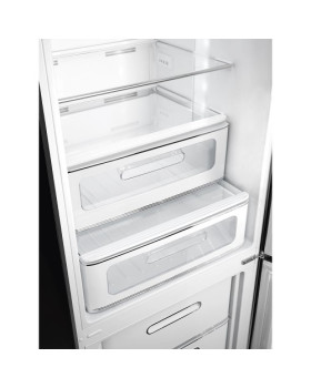 Külmik smeg, 50-ndate stiil, nofrost, 196,8 cm, 234/97 l, 37 db, elektrooniline juhtimine, must-foto3
