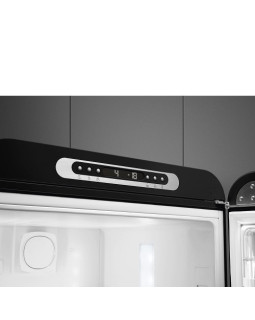 Külmik smeg, 50-ndate stiil, nofrost, 196,8 cm, 234/97 l, 37 db, elektrooniline juhtimine, must-foto6