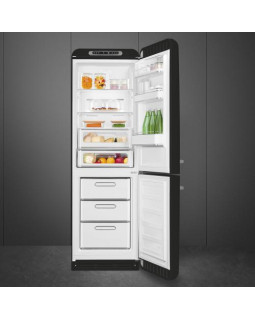 Külmik smeg, 50-ndate stiil, nofrost, 196,8 cm, 234/97 l, 35 db, elektrooniline juhtimine, must-foto6