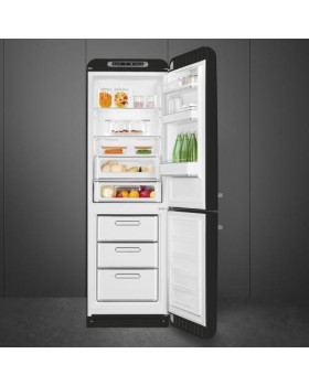 Külmik smeg, 50-ndate stiil, nofrost, 196,8 cm, 234/97 l, 35 db, elektrooniline juhtimine, must-foto6