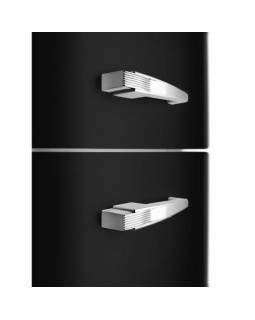 Külmik smeg, 50-ndate stiil, nofrost, 196,8 cm, 234/97 l, 35 db, elektrooniline juhtimine, must-foto4
