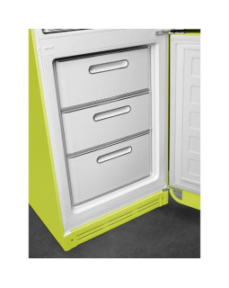 Külmik smeg, 50-ndate stiil, 196 cm, 234/97 l, 35 db, elektrooniline juhtimine, laimiroheline, nofrost-foto8