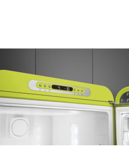 Külmik smeg, 50-ndate stiil, 196 cm, 234/97 l, 35 db, elektrooniline juhtimine, laimiroheline, nofrost-foto7