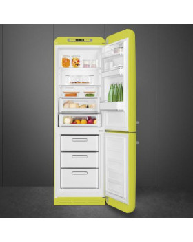 Külmik smeg, 50-ndate stiil, 196 cm, 234/97 l, 35 db, elektrooniline juhtimine, laimiroheline, nofrost-foto6