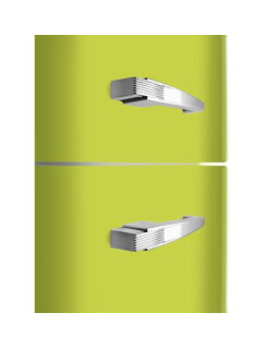 Külmik smeg, 50-ndate stiil, 196 cm, 234/97 l, 35 db, elektrooniline juhtimine, laimiroheline, nofrost-foto4